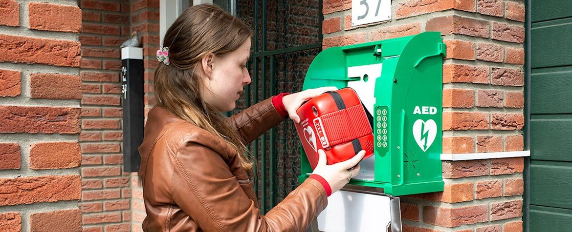 Maak de buurt veiliger met een AED